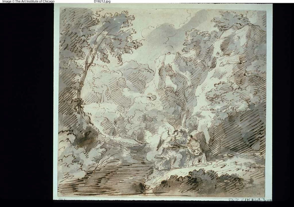 Agar e l'angelo - Art Institute of Chicago